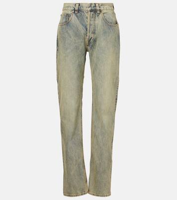 Jeans rectos Slem de tiro medio | Entire Studios