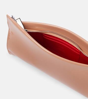 Loubitwist Small patent leather clutch | Christian Louboutin