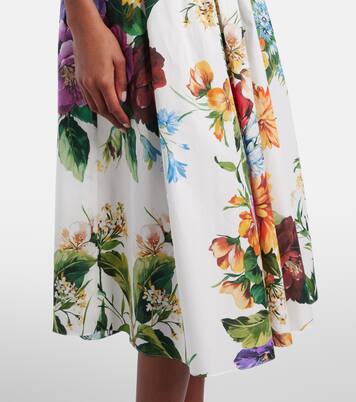 Midikleid aus Baumwolle | Dolce&Gabbana