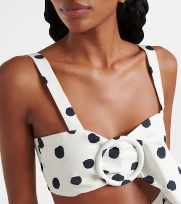 Top de algodón con lunares | Adriana Degreas