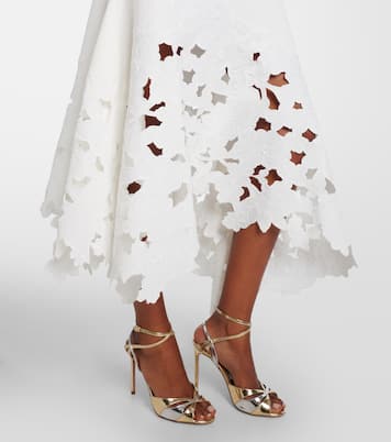 Midikleid mit Spitze | Oscar de la Renta