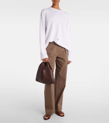 Bindle Small leather shoulder bag | The Row