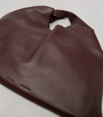 Bindle Small leather shoulder bag | The Row