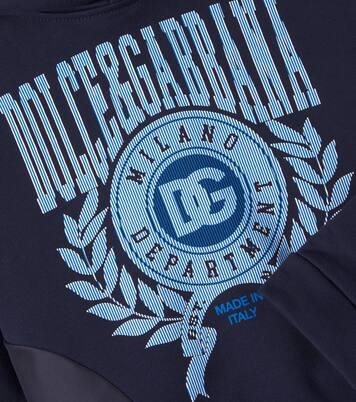DG cotton-blend sweatshirt | Dolce&Gabbana Kids