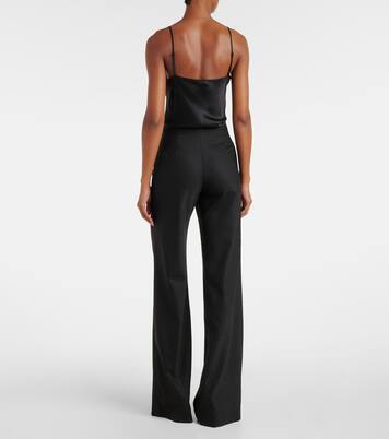 Weite Hose aus einem Wollgemisch | Costarellos