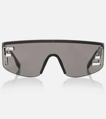 Fendi Sport logo flat-top sunglasses | Fendi