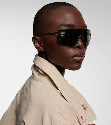 Fendi Sport logo flat-top sunglasses | Fendi