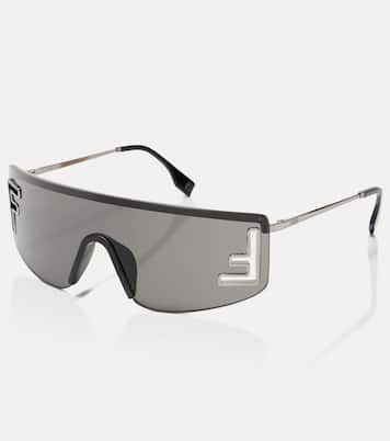 Fendi Sport logo flat-top sunglasses | Fendi