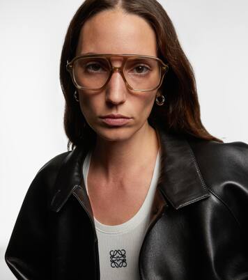 Slim aviator glasses | Loewe