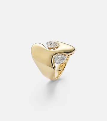 Anello in oro 18kt con diamanti | Yeprem