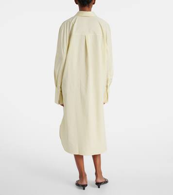Cotton poplin shirt dress | Toteme