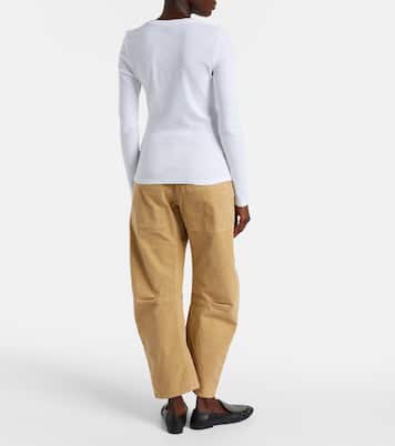 Longsleeve Emilie aus Baumwoll-Jersey | Nili Lotan