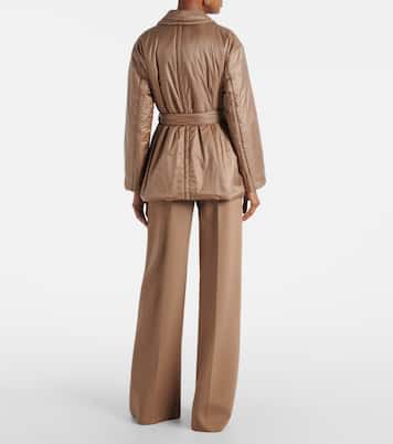Veste The Cube Calla matelassée en toile | Max Mara