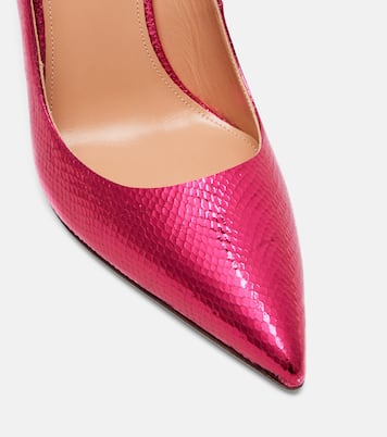Pumps Purist 105 aus Metallic-Leder | Aquazzura