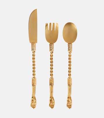 Gold-plated cutlery set | Natalia Criado