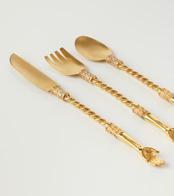 Gold-plated cutlery set | Natalia Criado