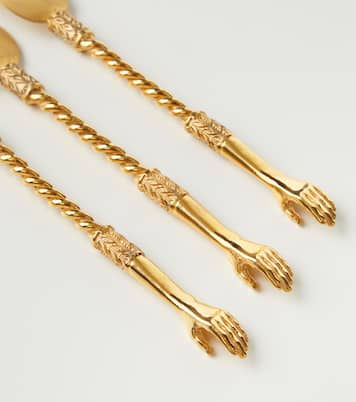 Gold-plated cutlery set | Natalia Criado