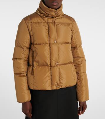 Castelnou teddy-trimmed down jacket | Moncler