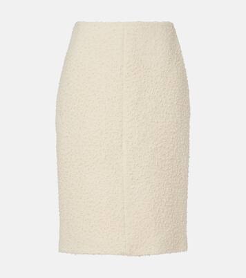Malva wool midi skirt | The Row