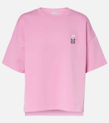 x Louis Wain Futurist Cats cotton-blend T-shirt | Loewe