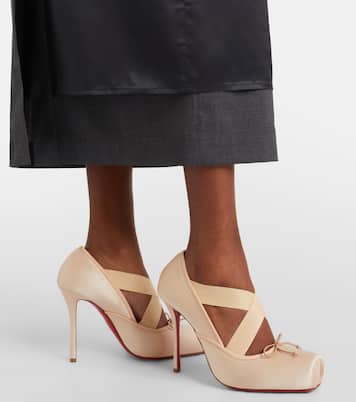 Cassiasticina satin pumps | Christian Louboutin