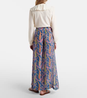 Paisley wide-leg pants | Etro