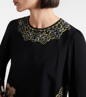 Friday printed crêpe minidress | La DoubleJ