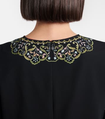 Friday printed crêpe minidress | La DoubleJ