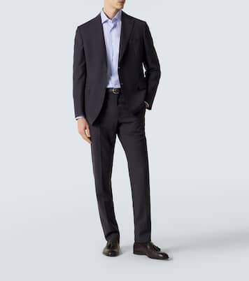William cotton Oxford shirt | Brioni