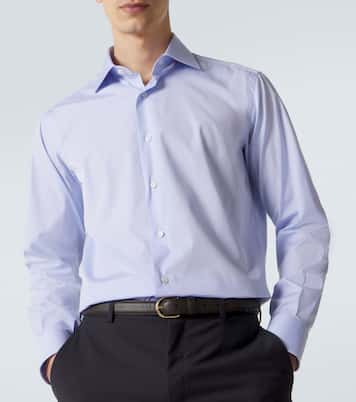 William cotton Oxford shirt | Brioni