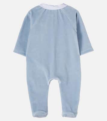 Baby cotton-blend velvet onesie | Tartine et Chocolat