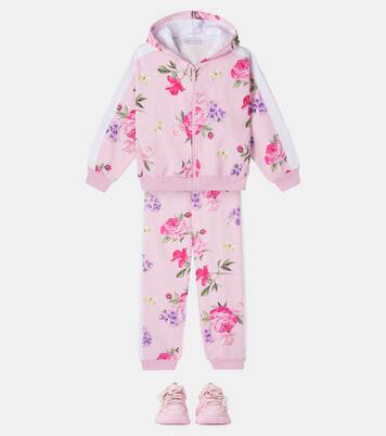 Bedruckte Kapuzenjacke | Monnalisa