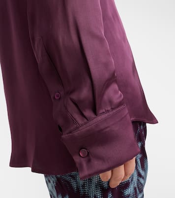 Celindra satin shirt | Dries Van Noten