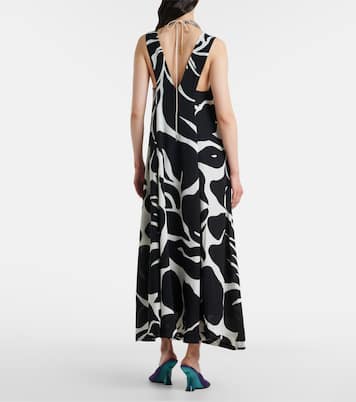 Printed maxi dress | Dries Van Noten