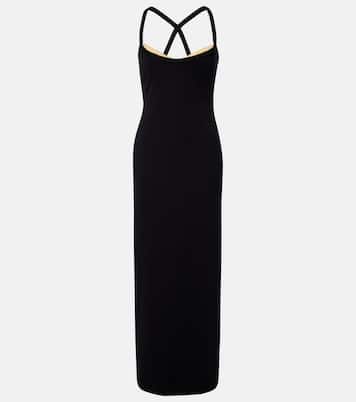 Jersey bustier gown | Versace