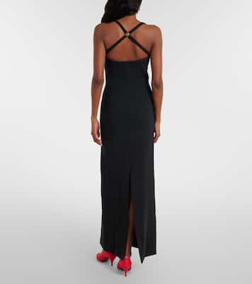 Jersey bustier gown | Versace