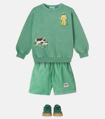 Farm Adventure cotton jersey sweatshirt | Bobo Choses