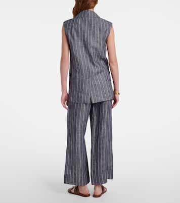 Weite Hose Cresta aus Leinen | 'S Max Mara