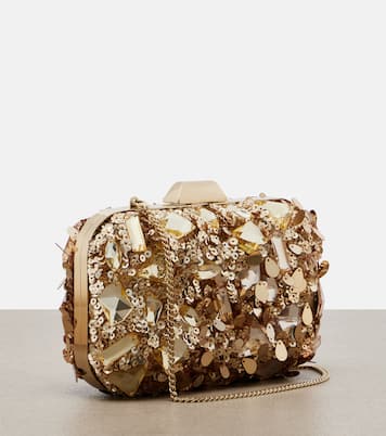 Cloud embellished clutch | Jimmy Choo
