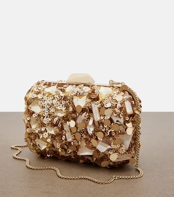 Cloud embellished clutch | Jimmy Choo