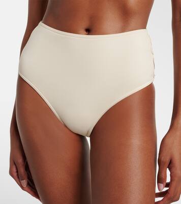 Cycle cutout mid-rise bikini bottoms  | Eres