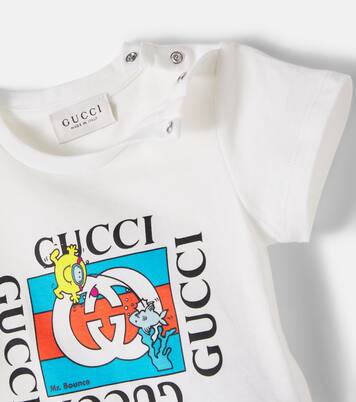 x Mr. Men Little Miss Baby cotton jersey T-shirt | Gucci Kids