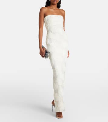 Floral mesh gown | Rotate
