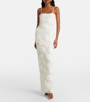 Floral mesh gown | Rotate
