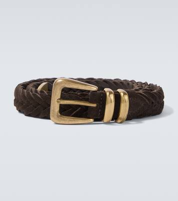 Braided suede belt | Eleventy