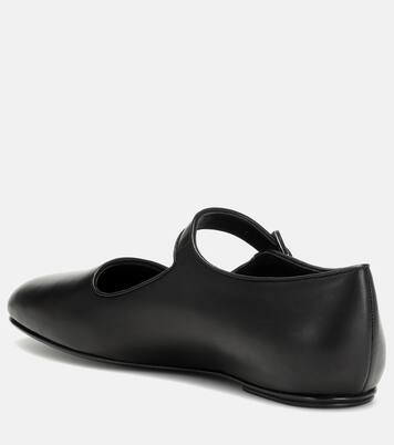 Ava leather ballet flats | The Row