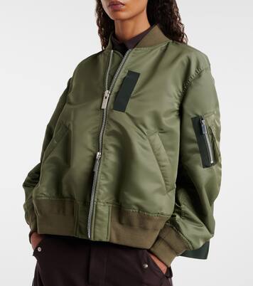 Nylon bomber jacket | Sacai