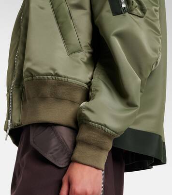 Nylon bomber jacket | Sacai