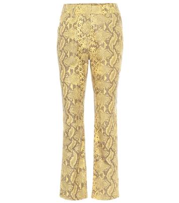 High-Rise-Hose aus Leder | Common Leisure