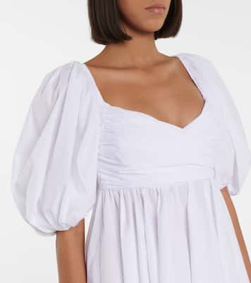 Miniabito Brie in popeline di misto cotone | Caroline Constas